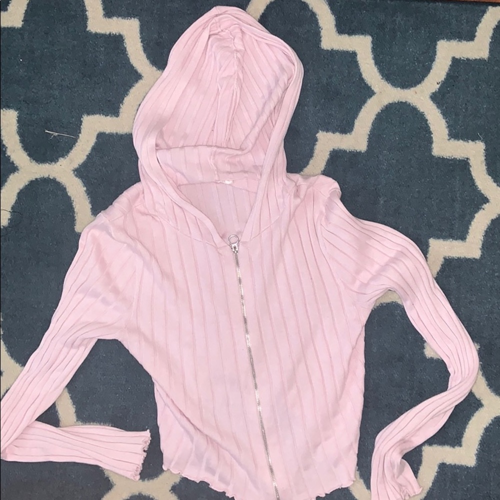 Ribbed Lavender light jacket from pacsun